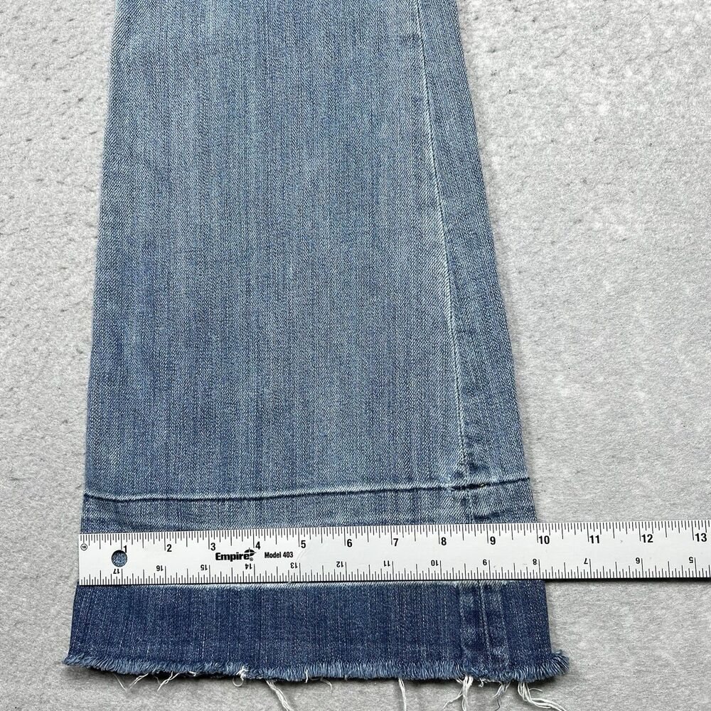 Vintage Dittos Women's Size 25 Flare Mid Rise Medium Wash Stretch Jeans Denim - Picture 7 of 13
